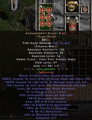 The rumored otherworldy relic.